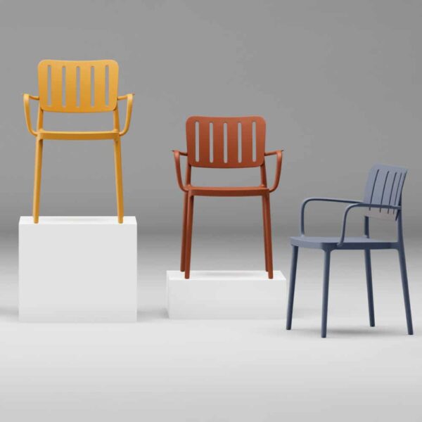 MILANO ΚΑΡΕΚΛΑ TERRACOTTA 53x58x81.5 27-0245 - Image 3