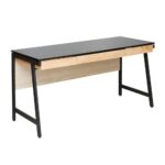 NEST ΓΡΑΦΕΙΟ ΜΑΥΡΟ ΦΥΣΙΚΟ 140x58x75 28-0316