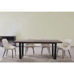 NUEZ ΤΡΑΠΕΖΙ ΚΑΡΥΔΙ 200x100x76 02-0666 - Image 2