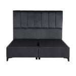 STICKS ΚΡΕΒΑΤΙ ΜΕ ΑΠΟΘΗΚ. ΧΩΡΟ (ΓΙΑ ΣΤΡΩΜΑ 160x200cm) ΓΚΡΙ 26-911 223x166x120 09-1770 - Image 5