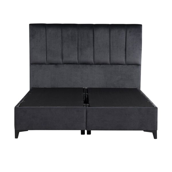 STICKS ΚΡΕΒΑΤΙ ΜΕ ΑΠΟΘΗΚ. ΧΩΡΟ (ΓΙΑ ΣΤΡΩΜΑ 160x200cm) ΓΚΡΙ 26-911 223x166x120 09-1770 - Image 5