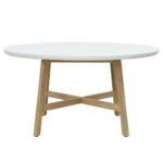 MOSAIC ΤΡΑΠΕΖΙ ΦΥΣΙΚΟ 150x150x76 22-0150 - Image 3