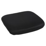 ΑΝΤΑΛΛΑΚΤΙΚΟ ΚΑΘΙΣΜΑ ΓΙΑ ΚΑΡΕΚΛΑ ΓΡΑΦΕΙΟΥ HM1000.01 ΜΑΥΡΟ ΥΦΑΣΜΑ 49x49 εκ - Image 4