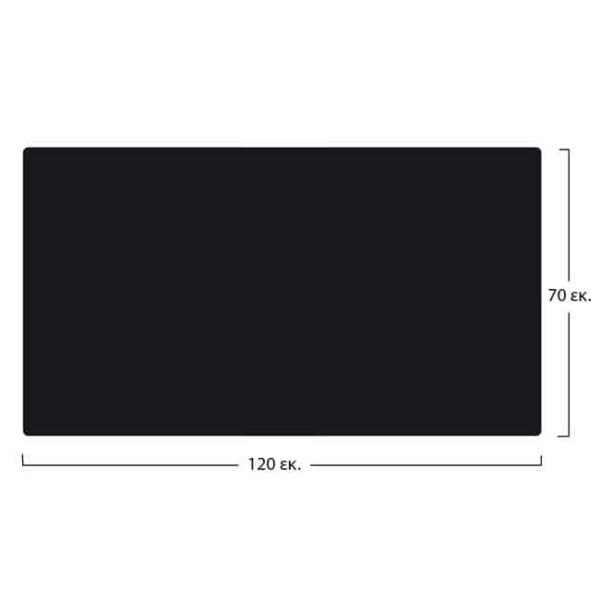 ΕΠΙΦΑΝΕΙΑ ΤΡΑΠΕΖΙΟΥ COMPACT HPL 120X70 εκ. ΜΑΥΡΗ HM5163.03 - Image 2