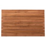 ΕΠΙΦΑΝΕΙΑ ΤΡΑΠΕΖΙΟΥ ΞΥΛΟ TEAK-ΦΥΣΙΚΟ ΟΡΘΟΓΩΝΙΑ HM6138 ΜΑΣΙΦ 130x80.5x2.5(πάχος)εκ.