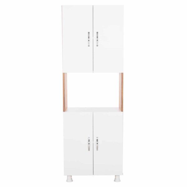 ΕΠΙΠΛΟ ΚΟΥΖΙΝΑΣ/ΝΤΟΥΛΑΠΙ RAD HM18196.04 ΜΕΛΑΜΙΝΗ ΦΥΣΙΚΟ-ΛΕΥΚΟ 55,5x32x165Υεκ. - Image 4