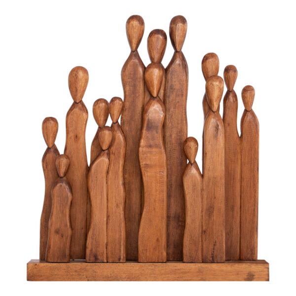 ΕΠΙΤΡΑΠΕΖΙΟ ΔΙΑΚΟΣΜΗΤΙΚΟ PRIMATE HM4415 ΑΠΟ ΞΥΛΟ ΑΛΒΑΣΙΑΣ 68x10x76Υεκ. - Image 3