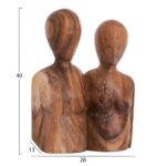 ΕΠΙΤΡΑΠΕΖΙΟ ΔΙΑΚΟΣΜΗΤΙΚΟ PARR HM4416 ΞΥΛΟ ΑΛΒΑΣΙΑΣ 28x13x40Υεκ. - Image 2