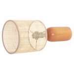 ΕΠΙΤΡΑΠΕΖΙΟ ΦΩΤΙΣΤΙΚΟ LYKTUR HM4709 ΜΠΕΖ ΚΑΠΕΛΟ WICKER-ΞΥΛΙΝΗ ΒΑΣΗ Φ15,5x35,5Υεκ. - Image 4