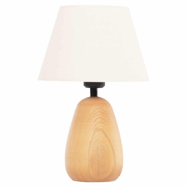 ΕΠΙΤΡΑΠΕΖΙΟ ΦΩΤΙΣΤΙΚΟ CONNI HM4710 ΕΚΡΟΥ ΚΑΠΕΛΟ-ΞΥΛΙΝΗ ΒΑΣΗ Φ23x34Υεκ. - Image 3