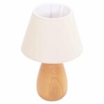 ΕΠΙΤΡΑΠΕΖΙΟ ΦΩΤΙΣΤΙΚΟ CONNI HM4710 ΕΚΡΟΥ ΚΑΠΕΛΟ-ΞΥΛΙΝΗ ΒΑΣΗ Φ23x34Υεκ. - Image 4