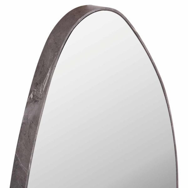 ΚΑΘΡΕΠΤΗΣ ΤΟΙΧΟΥ DROP HM4488.02 ΜΕ ΠΛΑΙΣΙΟ MDF ΣΕ ΧΡΩΜΑΤΙΣΜΟ GREY MARBLE 50x80Υεκ. - Image 4
