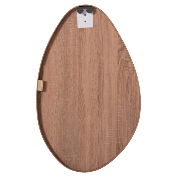ΚΑΘΡΕΠΤΗΣ ΤΟΙΧΟΥ DROP HM4488.03 ΜΕ ΠΛΑΙΣΙΟ MDF ΣΕ ΦΥΣΙΚΟ ΧΡΩΜΑ ΞΥΛΟΥ 50x80Υεκ. - Image 4