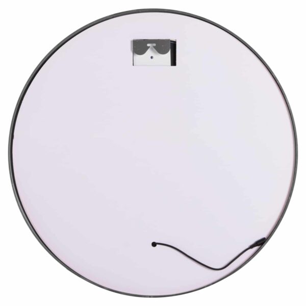 ΚΑΘΡΕΠΤΗΣ ΤΟΙΧΟΥ ΣΤΡΟΓΓΥΛΟΣ ROUNDER HM4503.40 ΑΛΟΥΜΙΝΙΟ ΣΕ ΑΣΗΜΙ-ΦΩΤΙΣΜΟΣ LED Φ80εκ. - Image 4