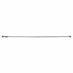 ΚΟΥΡΤΙΝΟΞΥΛΟ 110-210cm HM11280.03 ΜΕΤΑΛΛΙΚΟ ΠΤΥΣ/ΝΟ ΜΑΥΡΟ ΚΟΚΚΙΝΟ ΚΩΝΟΣ Ε-0316 - Image 3