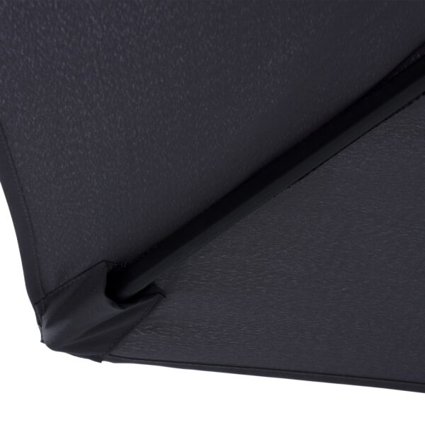 ΟΜΠΡΕΛΑ ΑΛΟΥΜΙΝΙΟΥ KACEN Φ250x236 εκ. ΜΕ 6 ΑΚΤΙΝΕΣ ΓΚΡΙ ΠΑΝΙ HM6030.10 - Image 6