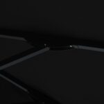 ΟΜΠΡΕΛΑ ΕΠΑΓΓΕΛΜΑΤΙΚΗ 3x3x2,83M ELEAZAR ΑΛΟΥΜΙΝΙΟΥ ΜΕ ΠΑΝΙ ΑΚΡΥΛΙΚΟ ΣΕ ΜΑΥΡΗ ΑΠΟΧΡΩΣΗ HM6026.03 - Image 6