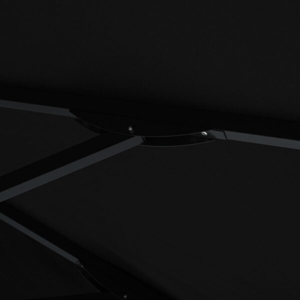 ΟΜΠΡΕΛΑ ΕΠΑΓΓΕΛΜΑΤΙΚΗ 3x3x2,83M ELEAZAR ΑΛΟΥΜΙΝΙΟΥ ΜΕ ΠΑΝΙ ΑΚΡΥΛΙΚΟ ΣΕ ΜΑΥΡΗ ΑΠΟΧΡΩΣΗ HM6026.03 - Image 6