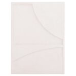 ΠΙΝΑΚΑΣ ΟΡΘΟΓΩΝΙΟΣ ΣΕΙΡΑ SANTORINI HM4509 MDF ΥΠΟΛΕΥΚΟ ΧΡΩΜΑ 60x4(πάχος)x80Υεκ.