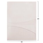 ΠΙΝΑΚΑΣ ΟΡΘΟΓΩΝΙΟΣ ΣΕΙΡΑ SANTORINI HM4510 MDF ΣΕ ΥΠΟΛΕΥΚΟ ΧΡΩΜΑ 60x4(πάχος)x80Υεκ. - Image 2