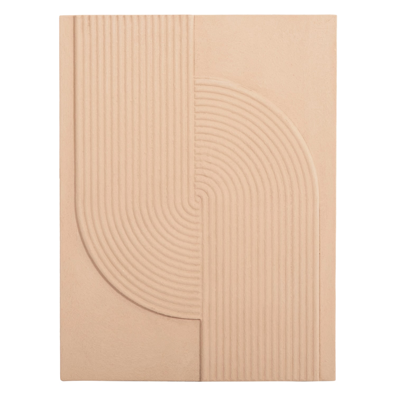 HM4521 ΠΙΝΑΚΑΣ ΟΡΘΟΓΩΝΙΟΣ ΣΕΙΡΑ SANTORINI HM4521 MDF ΣΕ ΜΠΕΖ ΧΡΩΜΑ 60x4(πάχος)x80Υεκ. - Image 1