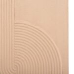 ΠΙΝΑΚΑΣ ΟΡΘΟΓΩΝΙΟΣ ΣΕΙΡΑ SANTORINI HM4521 MDF ΣΕ ΜΠΕΖ ΧΡΩΜΑ 60x4(πάχος)x80Υεκ. - Image 4
