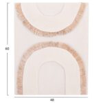 ΠΙΝΑΚΑΣ ΟΡΘΟΓΩΝΙΟΣ ΣΕΙΡΑ SANTORINI HM4535 MDF ΥΠΟΛΕΥΚΟ ΧΡΩΜΑ-ΔΙΑΚΟΣΜΗΣΗ ΜΠΕΖ 48x4,5(πάχος)x60Υεκ. - Image 2