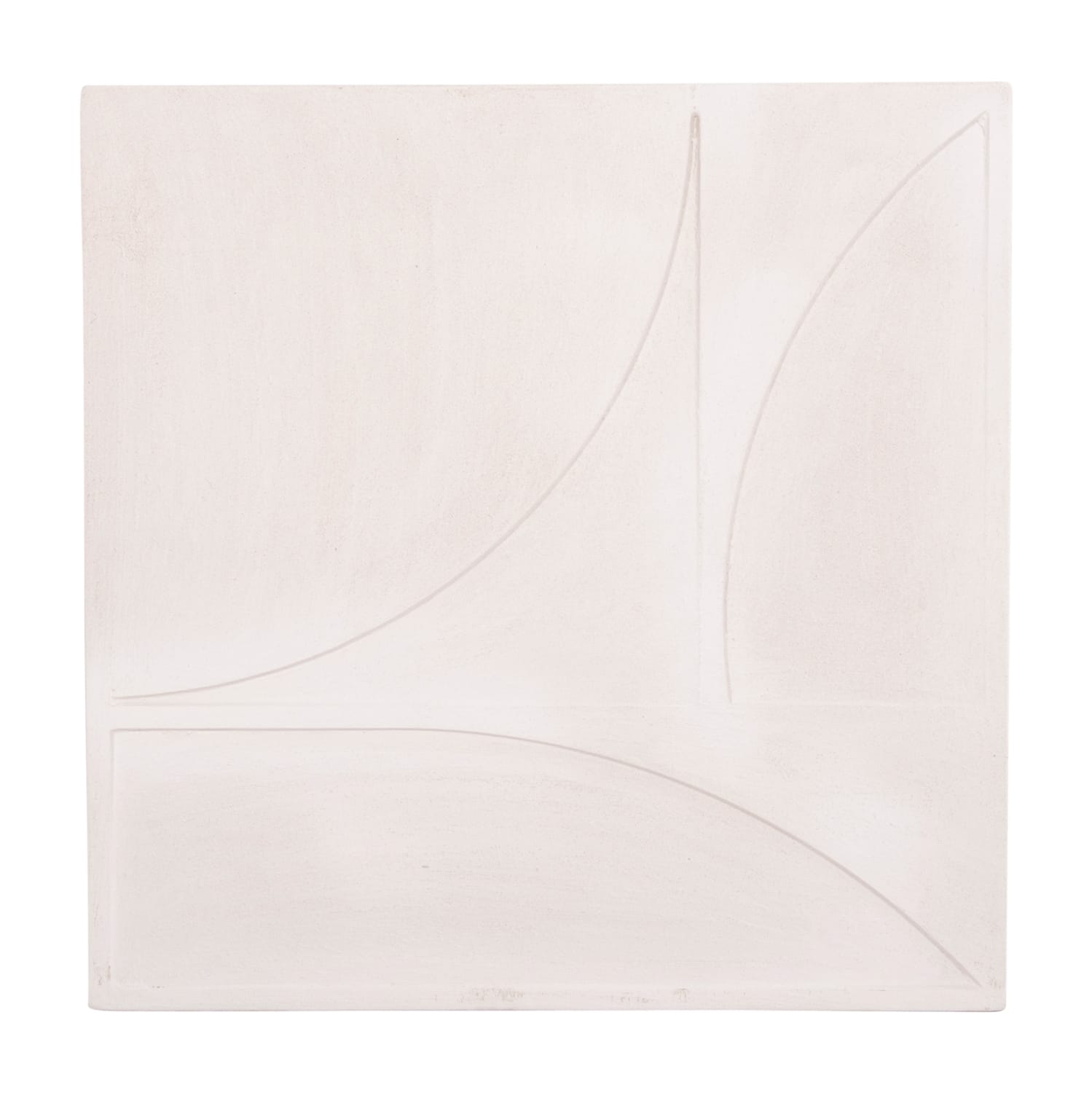 HM4507 ΠΙΝΑΚΑΣ ΤΕΤΡΑΓΩΝΟΣ ΣΕΙΡΑ SANTORINI HM4507 MDF ΣΕ ΥΠΟΛΕΥΚΟ ΧΡΩΜΑ 80x4(πάχος)x80Υεκ. - Image 1