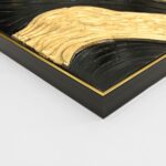 ΠΙΝΑΚΑΣ ΤΟΙΧΟΥ 3D SEDIMENT HM4548.01 ΚΟΡΝΙΖΑ ΜΠΕΖ-ΧΕΙΡΟΠΟΙΗΤΑ ΣΧΕΔΙΑ 62x4,5Χ92Υεκ. - Image 4