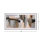 ΠΙΝΑΚΑΣ ΤΟΙΧΟΥ SEDIMENT HM4551 ΜΕ ΚΟΡΝΙΖΑ ΜΑΥΡΗ-ΚΑΜΒΑΣ 142x4.5x72Υεκ - Image 2