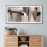 ΠΙΝΑΚΑΣ ΤΟΙΧΟΥ SEDIMENT HM4551 ΜΕ ΚΟΡΝΙΖΑ ΜΑΥΡΗ-ΚΑΜΒΑΣ 142x4.5x72Υεκ - Image 3