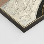 ΠΙΝΑΚΑΣ ΤΟΙΧΟΥ ABSTRACT HM4552.02 ΜΕ ΚΟΡΝΙΖΑ ΜΠΕΖ-ΚΑΜΒΑΣ-ΧΕΙΡΟΠΟΙΗΤΟΣ 152x4.5x52Υεκ. - Image 4