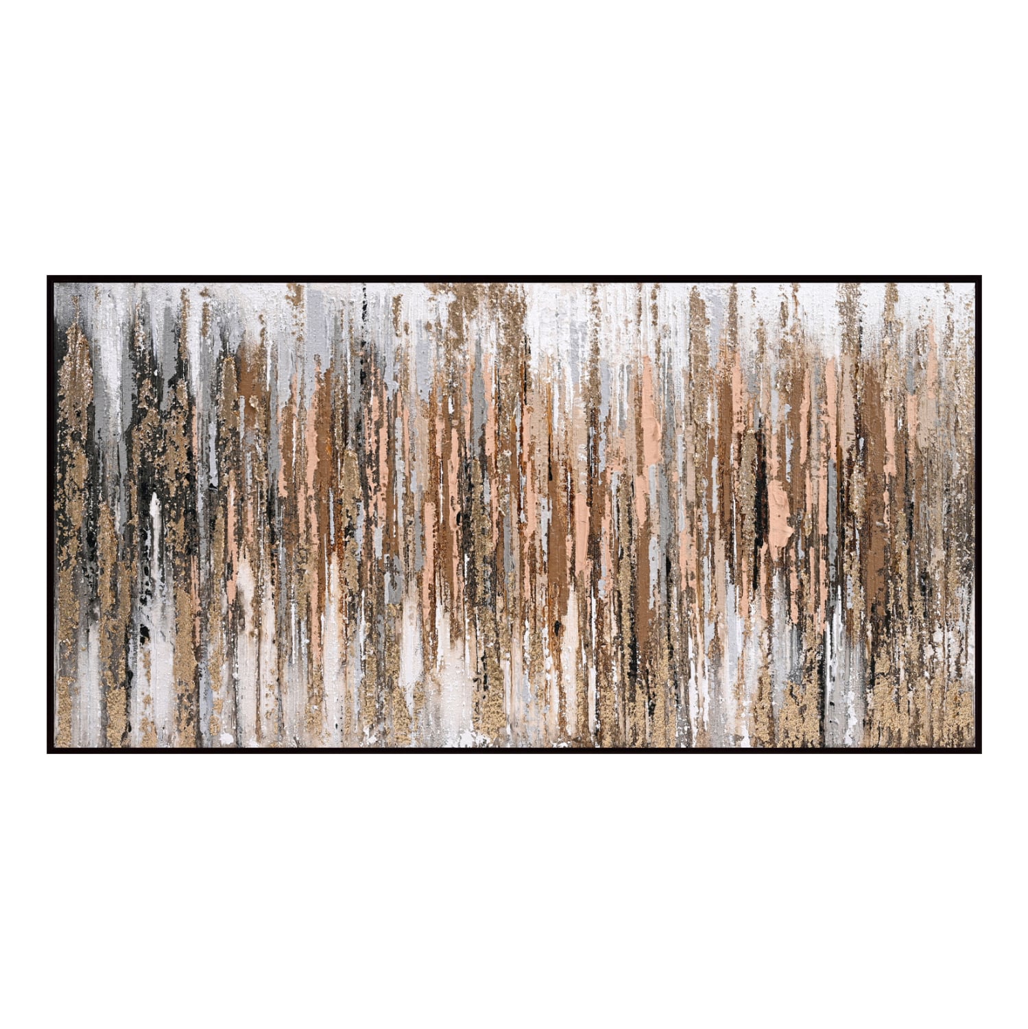 HM4574.01 ΠΙΝΑΚΑΣ ΤΟΙΧΟΥ SEDIMENT HM4574.01 ΜΕ ΚΟΡΝΙΖΑ ΜΑΥΡΗ-ΚΑΜΒΑΣ 142x4.5x72Υεκ - Image 1