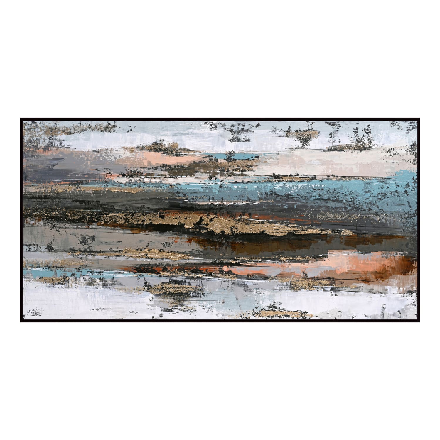 HM4575.02 ΠΙΝΑΚΑΣ ΤΟΙΧΟΥ SEDIMENT HM4575.02 ΜΕ ΚΟΡΝΙΖΑ ΜΑΥΡΗ-ΚΑΜΒΑΣ 142x4.5x72Υεκ - Image 1