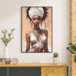 ΠΙΝΑΚΑΣ TOIXOY MARIP HM4571 ΜΕ ΚΟΡΝΙΖΑ ΜΑΥΡΗ-ΚΑΜΒΑΣ ΕΚΤΥΠΩΣΗ 82x4,5x122Υεκ. - Image 3