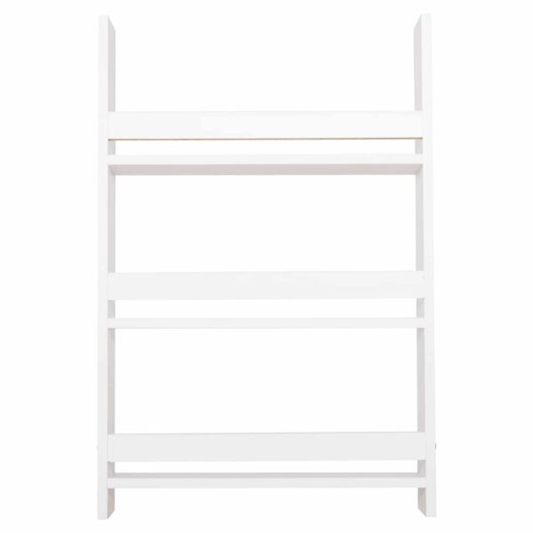 ΡΑΦΙΕΡΑ ΤΟΙΧΟΥ SANI HM18223.01 ΜΕΛΑΜΙΝΗ ΣΕ ΛΕΥΚΟ 60x10x90Υεκ. (3 ΡΑΦΙΑ) - Image 3