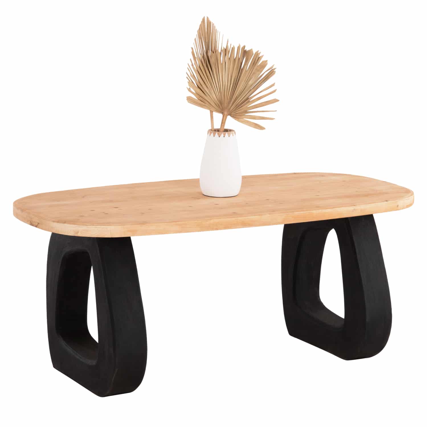 HM18065 ΤΡΑΠΕΖΙ ΤΡΑΠΕΖΑΡΙΑΣ ΣΕΙΡΑ SANTORINI HM18065 TOP ΞΥΛΟ ΕΛΑΤΟΥ-ΠΟΔΙΑ ΠΟΛΥΡΗΤΙΝΗΣ 180x91x76Υεκ - Image 1