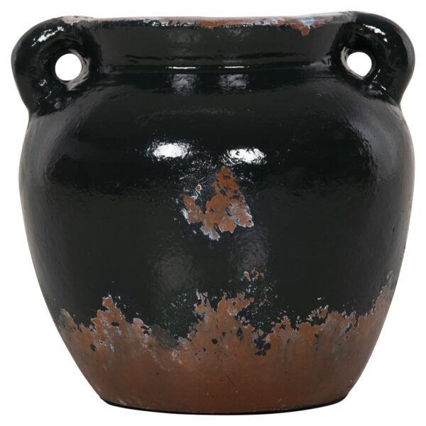 ΔΙΑΚΟΣΜΗΤΙΚΟ ΒΑΖΟ HM4380 ΤΕΡΑΚΟΤΑ ΣΕ ΜΑΥΡΗ ΑΠΟΧΡΩΣΗ Φ24Χ23Yεκ. - Image 3