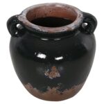 ΔΙΑΚΟΣΜΗΤΙΚΟ ΒΑΖΟ HM4380 ΤΕΡΑΚΟΤΑ ΣΕ ΜΑΥΡΗ ΑΠΟΧΡΩΣΗ Φ24Χ23Yεκ. - Image 4