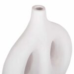 ΔΙΑΚΟΣΜΗΤΙΚΟ ΒΑΖΟ ΣΕΙΡΑ CLAYVON HM4413 ΤΕΡΑΚΟΤΑ ΣΕ ΛΕΥΚΟ 23,5x8x24,5Υεκ. - Image 6