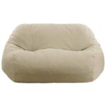 LOFT Πουφ Καναπές 100% Αδιάβροχο, Ύφασμα Sand 145x120x65cm - Image 2