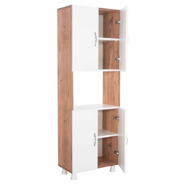 ΕΠΙΠΛΟ ΚΟΥΖΙΝΑΣ/ΝΤΟΥΛΑΠΙ RAD HM18196.04 ΜΕΛΑΜΙΝΗ ΦΥΣΙΚΟ-ΛΕΥΚΟ 55,5x32x165Υεκ. - Image 5