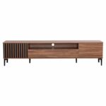 ΕΠΙΠΛΟ ΤΗΛΕΟΡΑΣΗΣ ΣΕΙΡΑ HARRY HM18008.01 ΜΕΛΑΜΙΝΗ ΦΥΣΙΚΟ ΞΥΛΟΥ-ΜΑΥΡΟ 200x40x47,5Υεκ. - Image 3