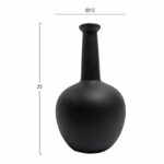 ΕΠΙΤΡΑΠΕΖΙΟ ΚΕΡΑΜΙΚΟ ΔΙΑΚΟΣΜΗΤΙΚΟ ELENDIL HM4593.02 ΜΑΥΡΟ ΜΑΤ 14,5x25Υεκ - Image 2