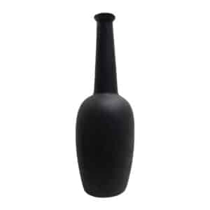 ΕΠΙΤΡΑΠΕΖΙΟ ΚΕΡΑΜΙΚΟ ΔΙΑΚΟΣΜΗΤΙΚΟ ELENDIL HM4592.02 ΜΑΥΡΟ ΜΑΤ Φ10x30Υεκ