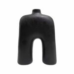 ΕΠΙΤΡΑΠΕΖΙΟ ΚΕΡΑΜΙΚΟ ΔΙΑΚΟΣΜΗΤΙΚΟ ΣΕΙΡΑ ISIL HM4599.02 ΜΑΥΡΟ ΜΑΤ 22x8x29Υεκ