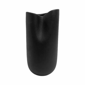 ΕΠΙΤΡΑΠΕΖΙΟ ΚΕΡΑΜΙΚΟ ΔΙΑΚΟΣΜΗΤΙΚΟ GLAΖΕ HM4607.02 ΜΑΥΡΟ ΜΑΤ 15x15x30Υεκ