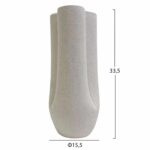 ΕΠΙΤΡΑΠΕΖΙΟ ΚΕΡΑΜΙΚΟ ΔΙΑΚΟΣΜΗΤΙΚΟ GLAΖΕ HM4611.01 ΚΡΥΣΤΑΛΛΙΚΟ ΥΠΟΛΕΥΚΟ Φ14x34Υεκ - Image 2