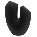 ΕΠΙΤΡΑΠΕΖΙΟ ΚΕΡΑΜΙΚΟ ΔΙΑΚΟΣΜΗΤΙΚΟ ARKEN HM4618.02 ΜΑΥΡΟ ΜΑΤ 29x8x37Υεκ