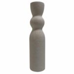 ΕΠΙΤΡΑΠΕΖΙΟ ΚΕΡΑΜΙΚΟ ΔΙΑΚΟΣΜΗΤΙΚΟ SCEPTER HM4614.01 ΚΡΥΣΤΑΛΛΙΚΟ ΥΠΟΛΕΥΚΟ Φ8x35Υεκ